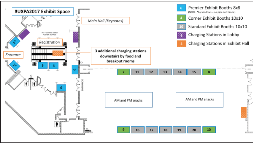 Exhibit Floor Map